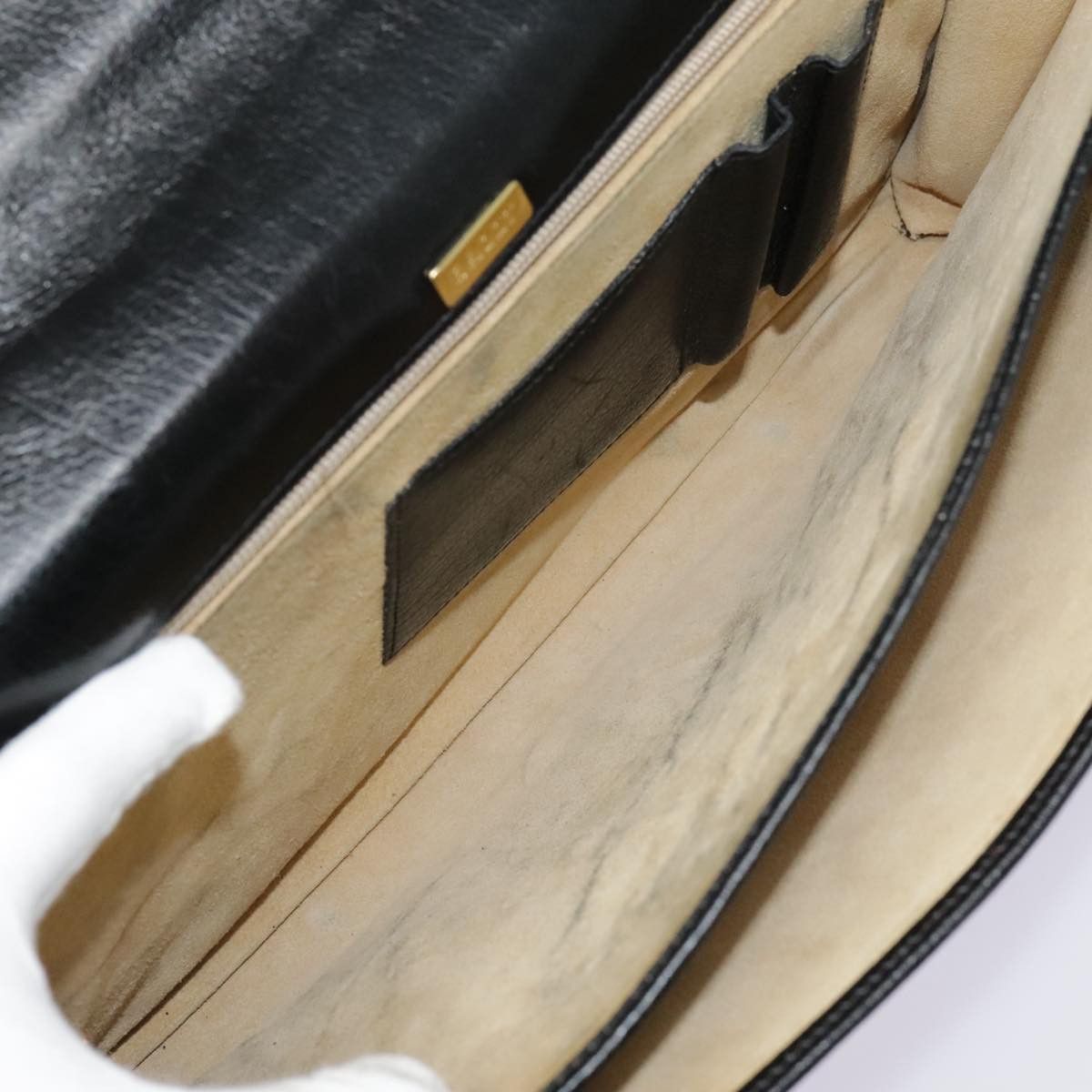 Bally Black Leather Briefcase Bag (Pre-Owned) Size ONE SIZE - 12 Thumbnail