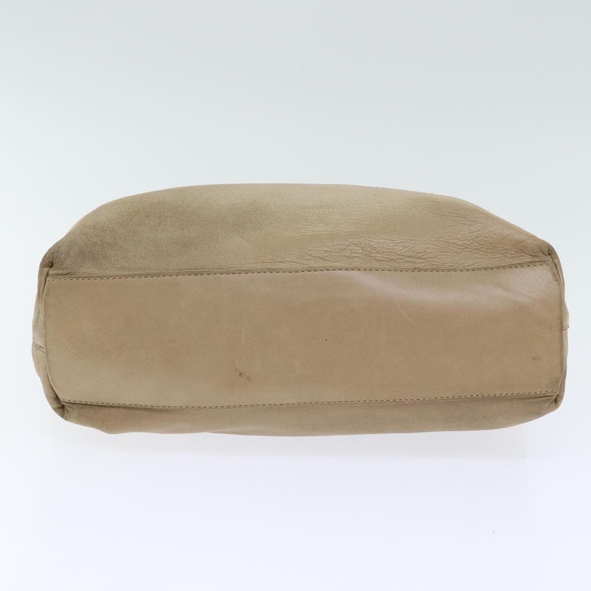 Prada Beige Leather Shoulder Bag (Pre-Owned) Size ONE SIZE - 16 Thumbnail