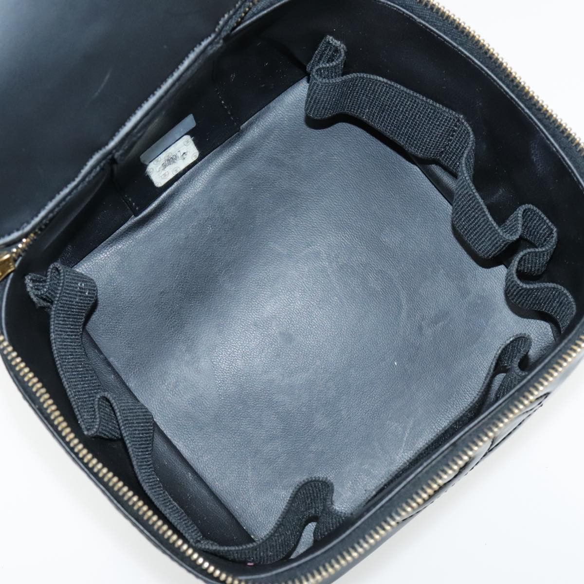 Chanel Vanity Black Patent Leather Clutch Bag (Pre-Owned) Size ONE SIZE - 12 Thumbnail
