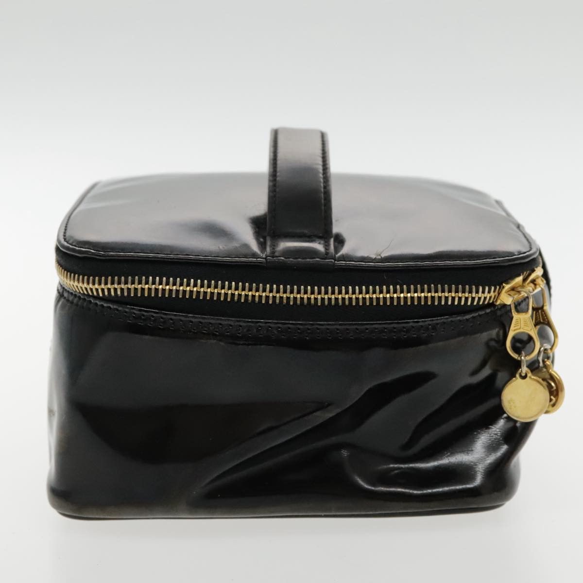 Chanel Vanity Black Patent Leather Clutch Bag (Pre-Owned) Size ONE SIZE - 3 Thumbnail