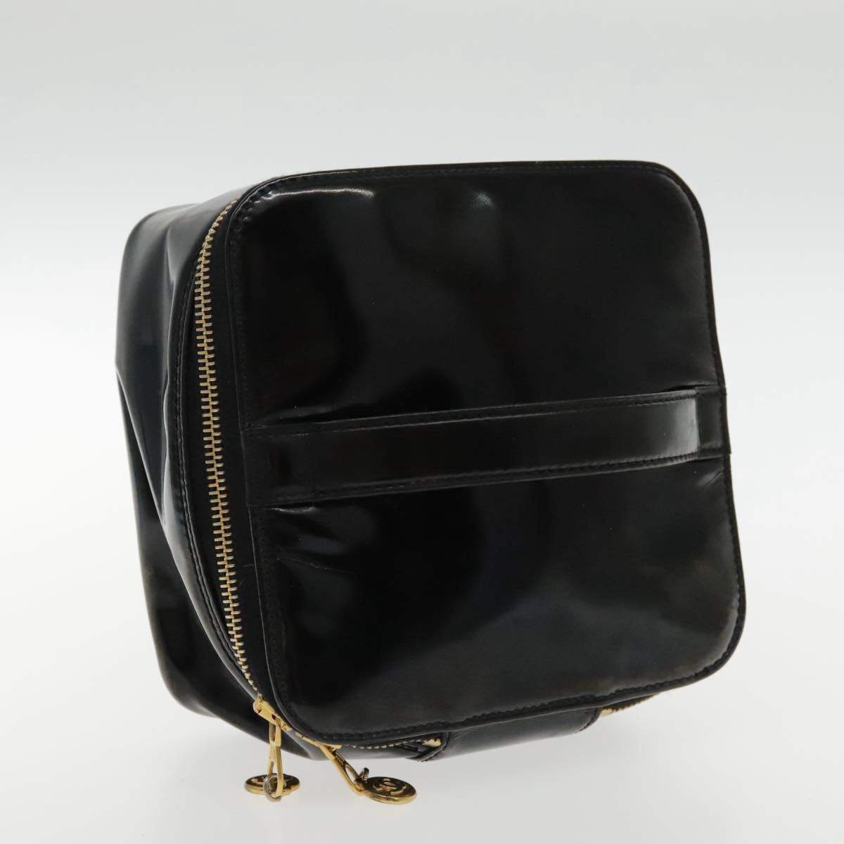 Chanel Vanity Black Patent Leather Clutch Bag (Pre-Owned) Size ONE SIZE - 6 Thumbnail