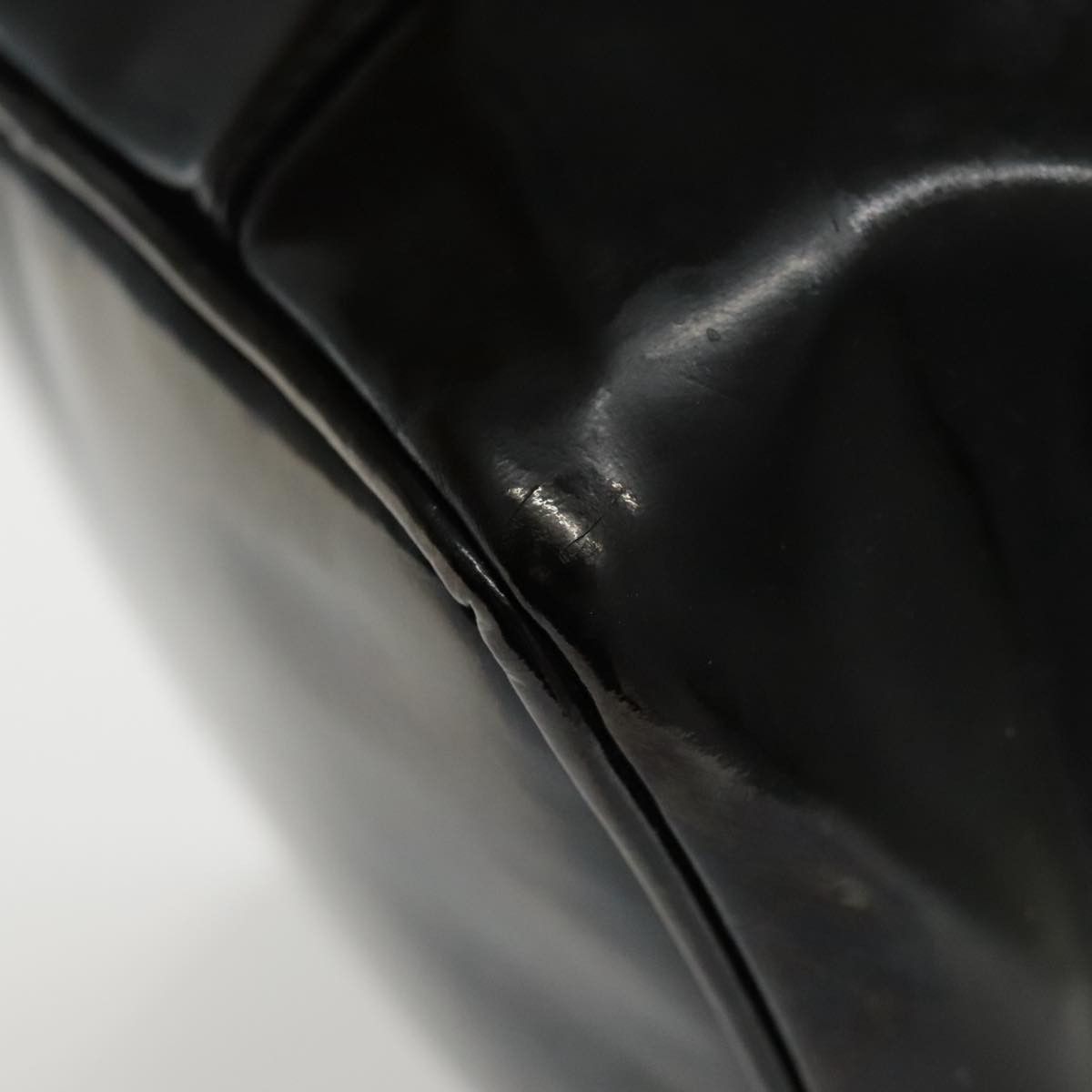 Chanel Vanity Black Patent Leather Clutch Bag (Pre-Owned) Size ONE SIZE - 10 Thumbnail