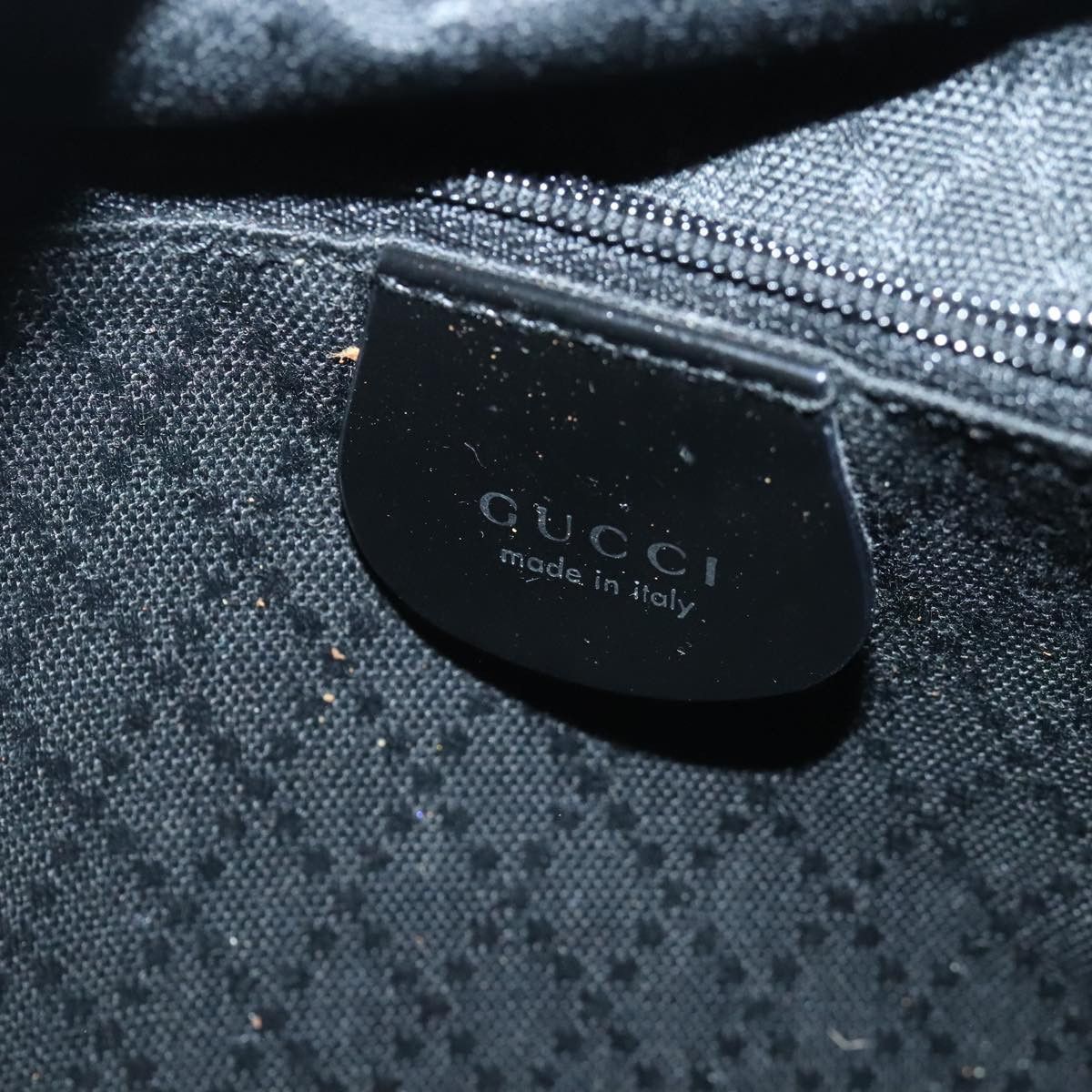 Gucci Bamboo Black Synthetic Handbag (Pre-Owned) Size ONE SIZE - 12 Thumbnail
