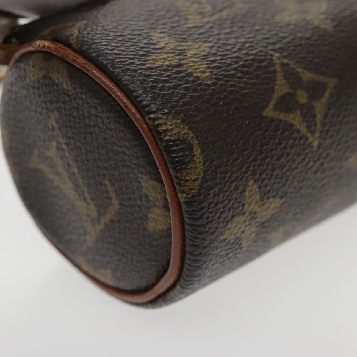 Louis Vuitton Mini Baby Papillon Brown Canvas Clutch Bag (Pre-Owned) Size ONE SIZE - 7 Thumbnail