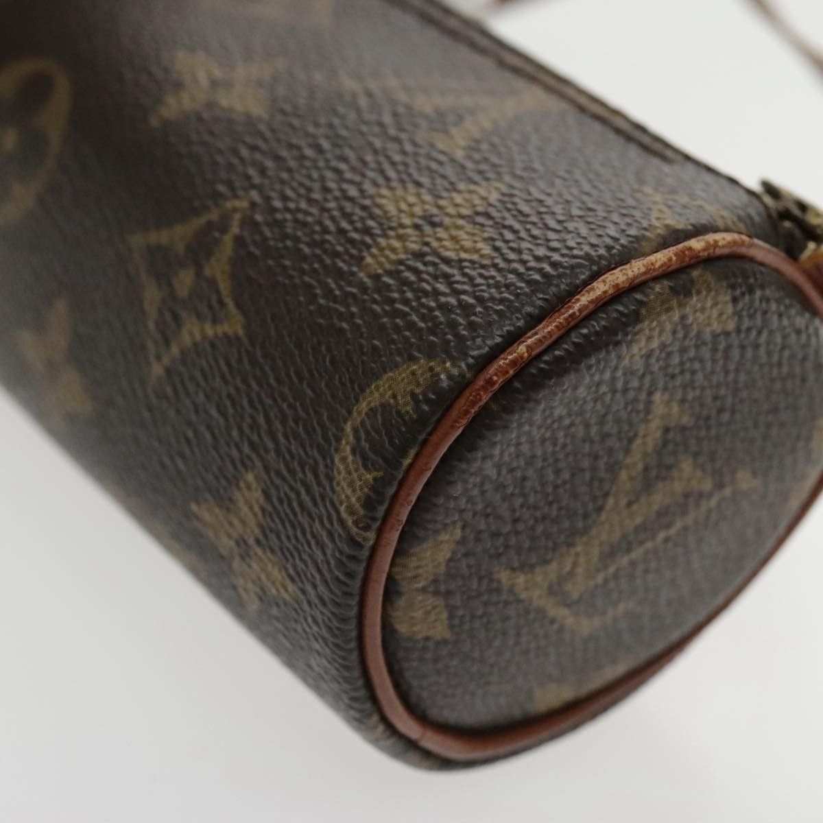 Louis Vuitton Mini Baby Papillon Brown Canvas Clutch Bag (Pre-Owned) Size ONE SIZE - 10 Thumbnail