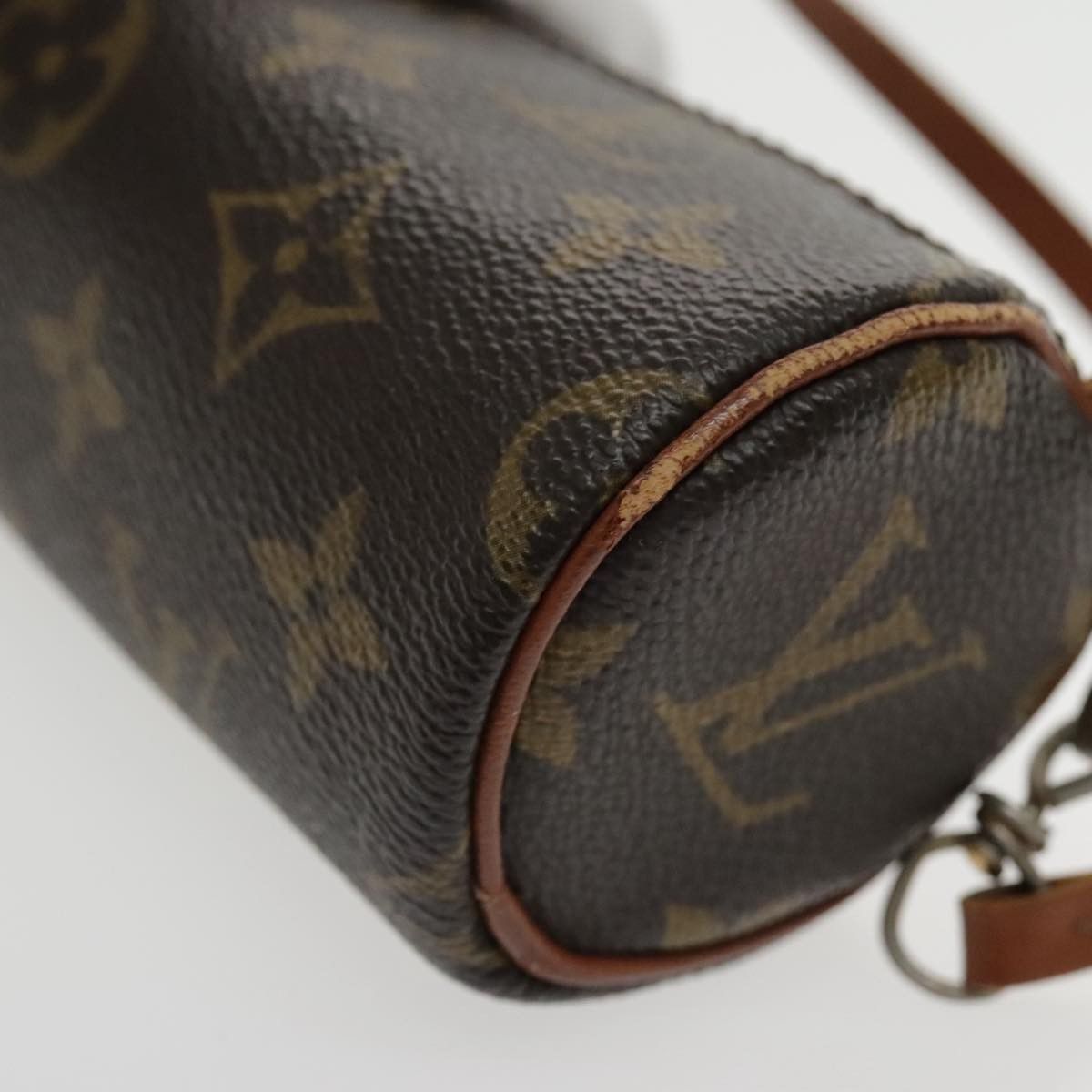 Louis Vuitton Mini Baby Papillon Brown Canvas Clutch Bag (Pre-Owned) Size ONE SIZE - 8 Thumbnail
