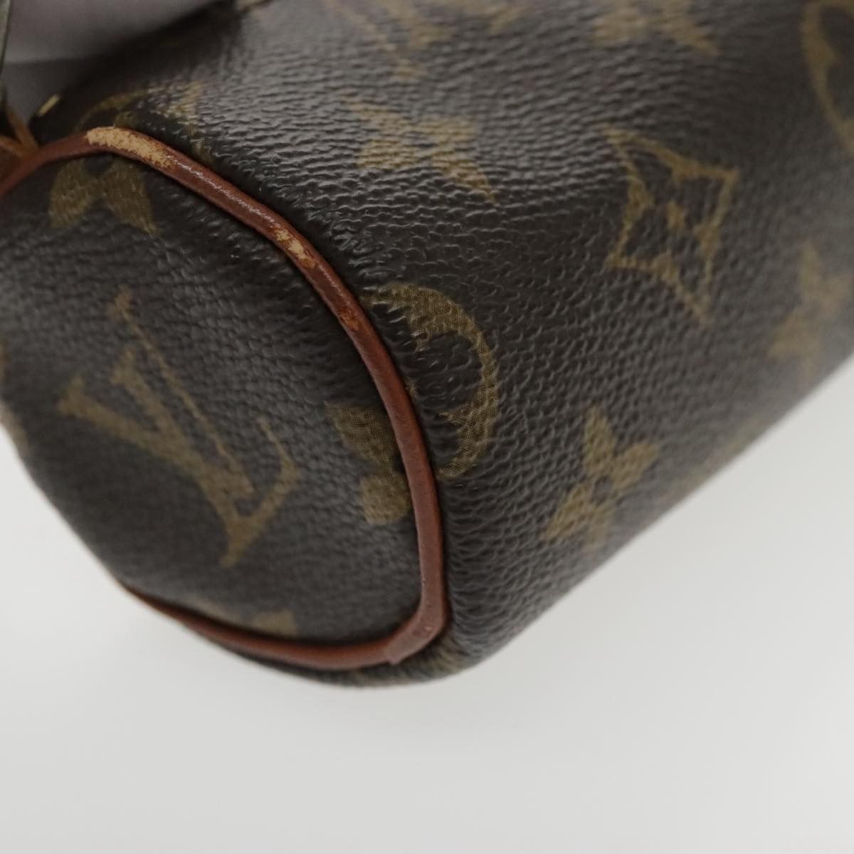 Louis Vuitton Mini Baby Papillon Brown Canvas Clutch Bag (Pre-Owned) Size ONE SIZE - 9 Thumbnail