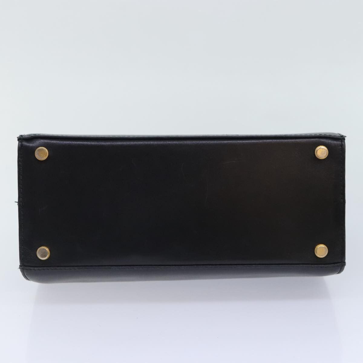Salvatore Ferragamo Vara Black Leather Handbag (Pre-Owned) Size ONE SIZE - 18 Thumbnail