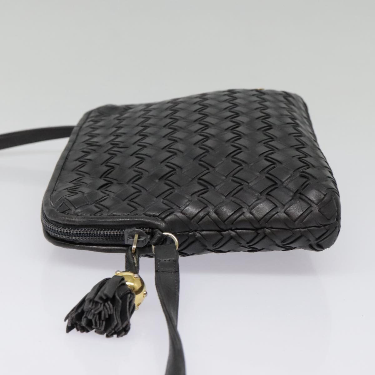 Bally Black Leather Shoulder Bag (Pre-Owned) Size ONE SIZE - 3 Thumbnail