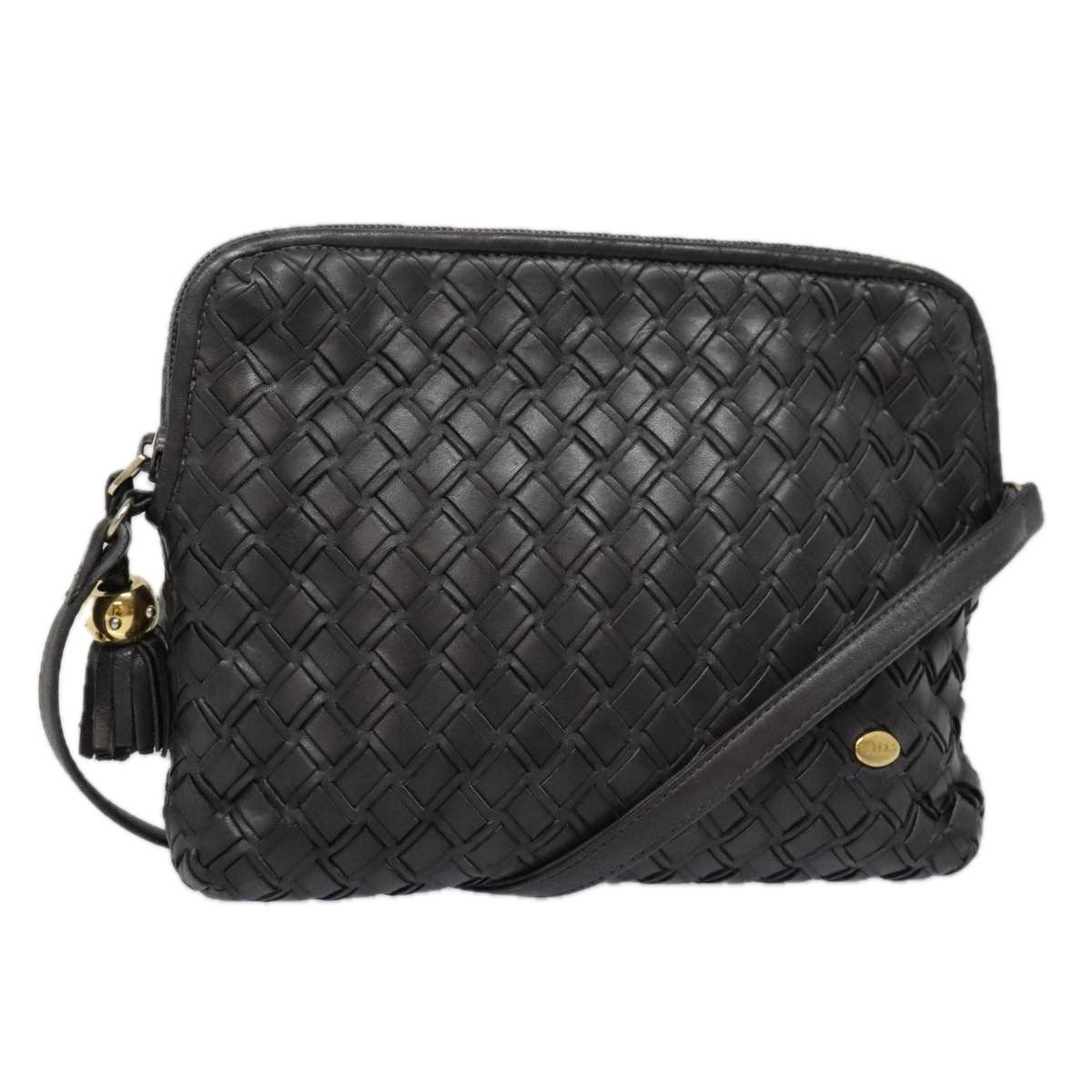 Bally Black Leather Shoulder Bag (Pre-Owned) Size ONE SIZE - 14 Thumbnail