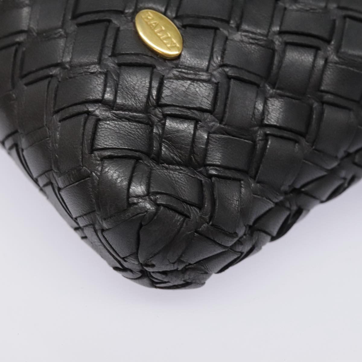 Bally Black Leather Shoulder Bag (Pre-Owned) Size ONE SIZE - 7 Thumbnail