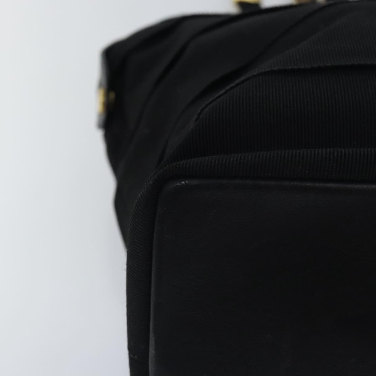 Salvatore Ferragamo Black Canvas Tote Bag (Pre-Owned) Size ONE SIZE - 8 Thumbnail
