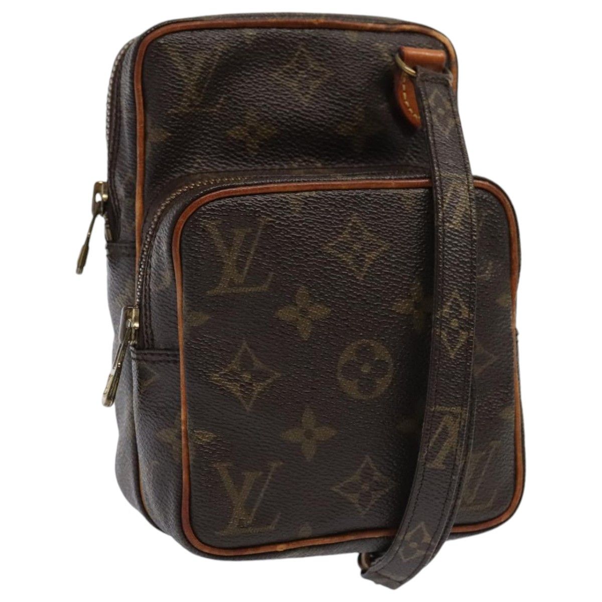Louis Vuitton Amazon Brown Canvas Shoulder Bag (Pre-Owned) Size ONE SIZE - 11 Thumbnail