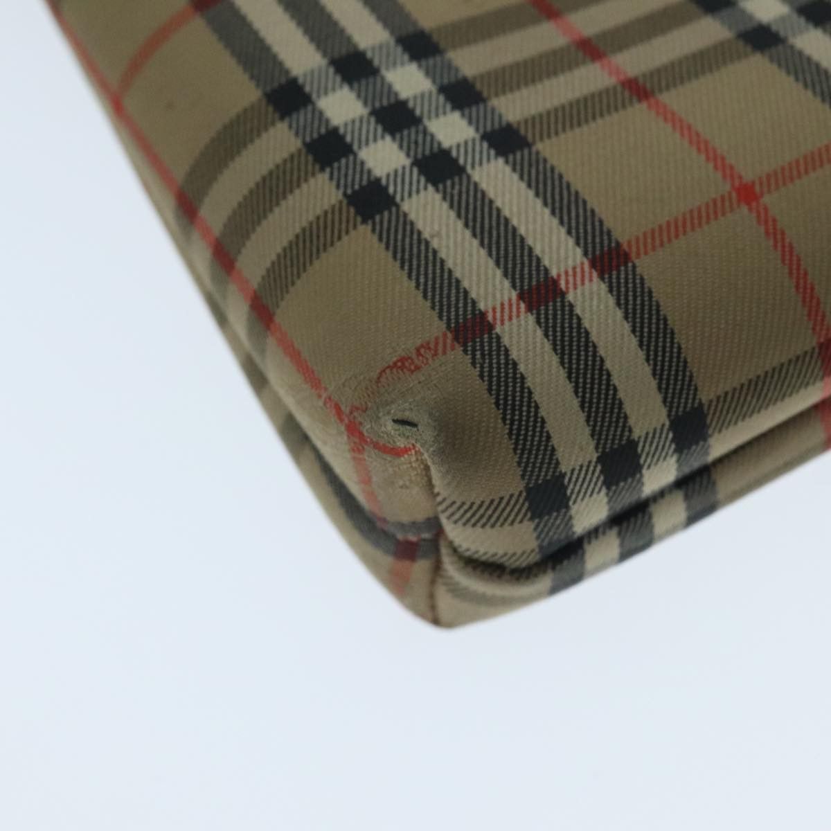 Burberry Nova Check Beige Canvas Clutch Bag (Pre-Owned) Size ONE SIZE - 5 Thumbnail