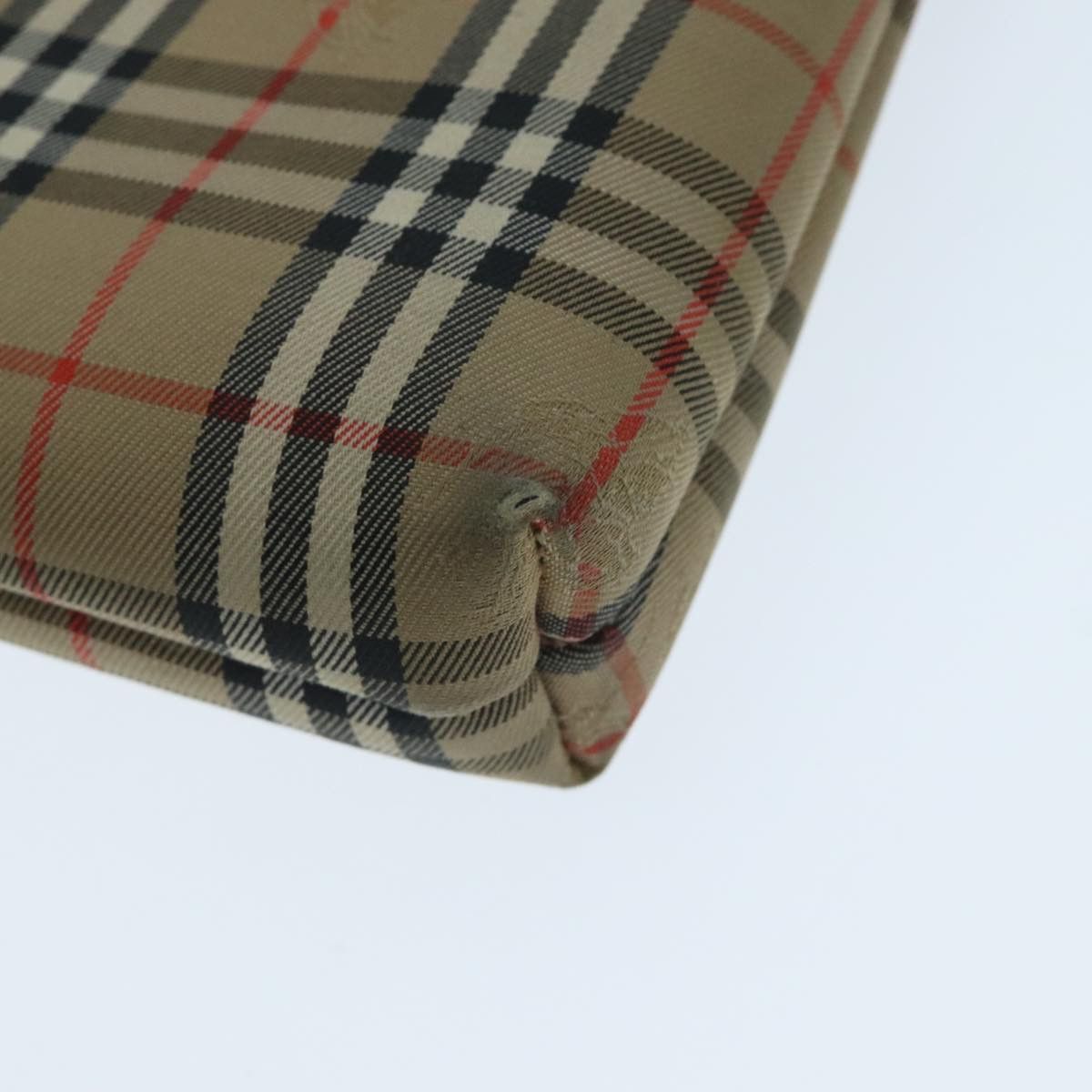 Burberry Nova Check Beige Canvas Clutch Bag (Pre-Owned) Size ONE SIZE - 8 Thumbnail