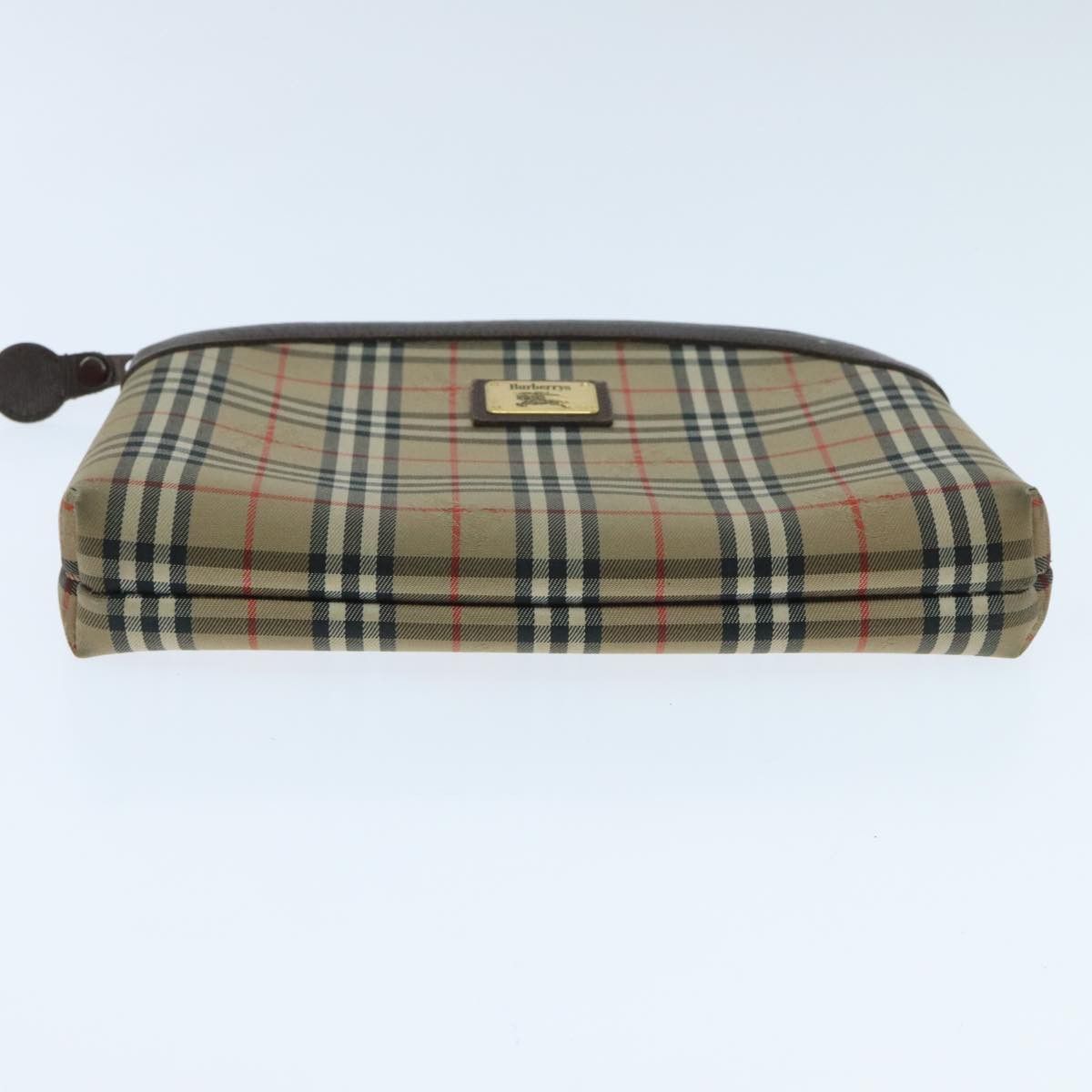 Burberry Nova Check Beige Canvas Clutch Bag (Pre-Owned) Size ONE SIZE - 13 Thumbnail