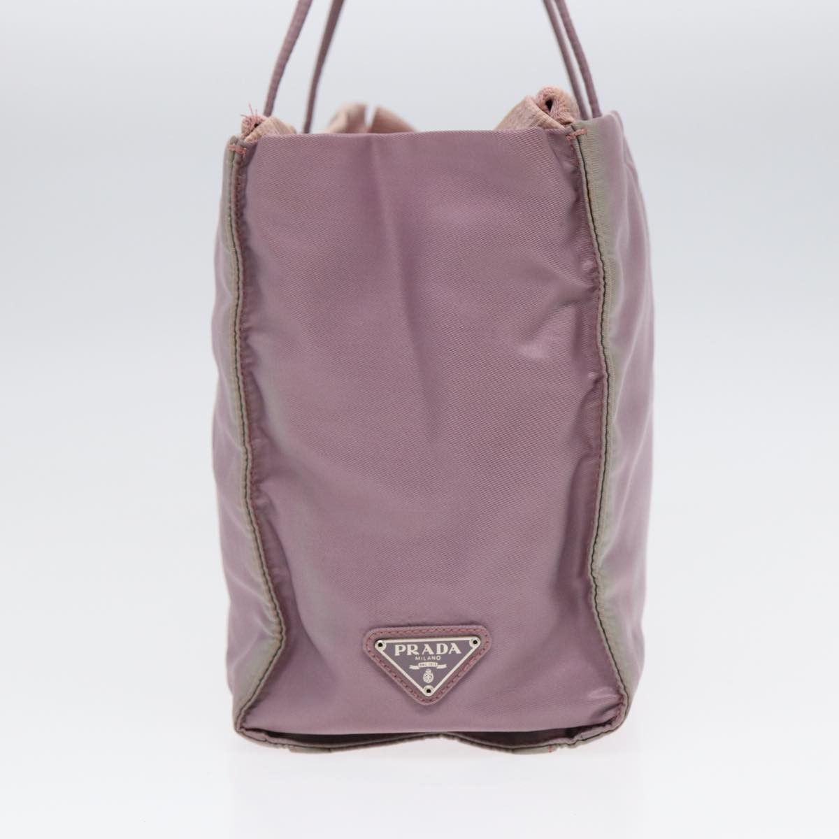 Prada Tessuto Purple Synthetic Handbag (Pre-Owned) Size ONE SIZE - 3 Thumbnail