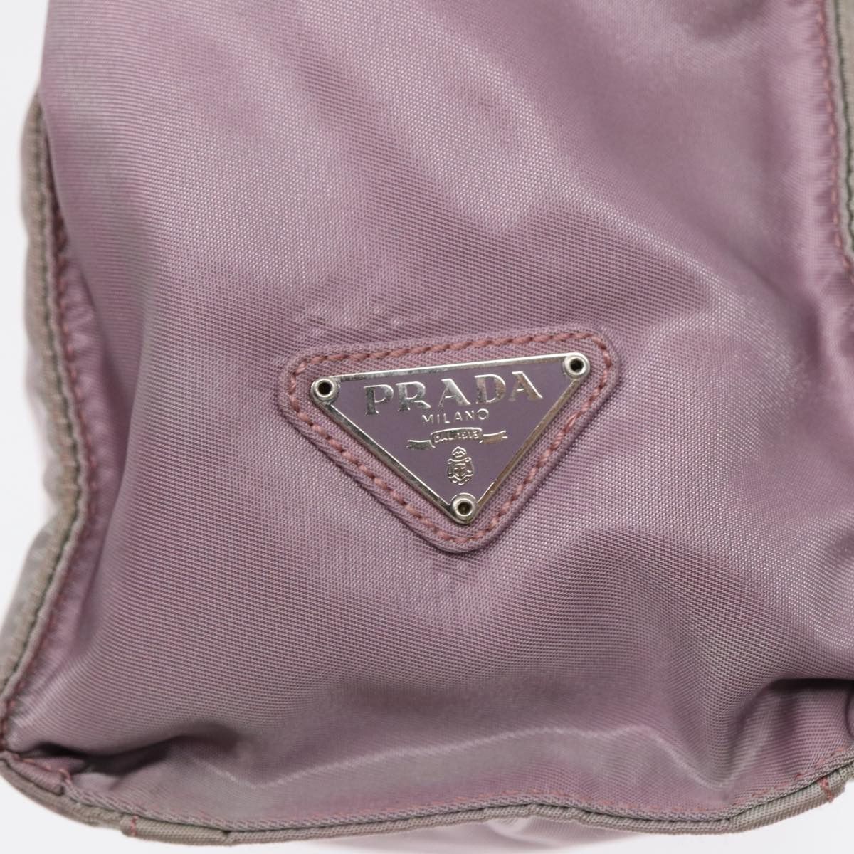 Prada Tessuto Purple Synthetic Handbag (Pre-Owned) Size ONE SIZE - 7 Thumbnail