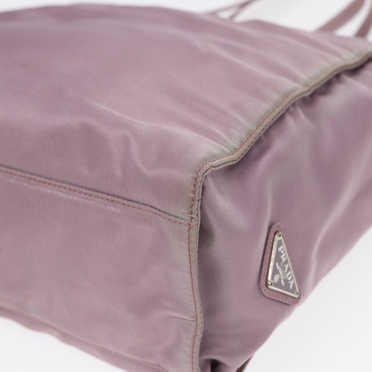 Prada Tessuto Purple Synthetic Handbag (Pre-Owned) Size ONE SIZE - 15 Thumbnail