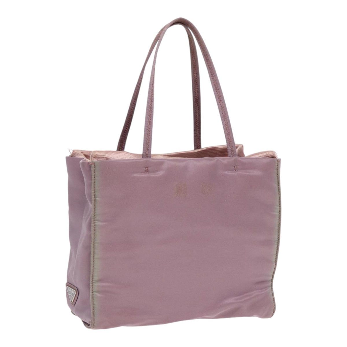 Prada Tessuto Purple Synthetic Handbag (Pre-Owned) Size ONE SIZE - 12 Thumbnail