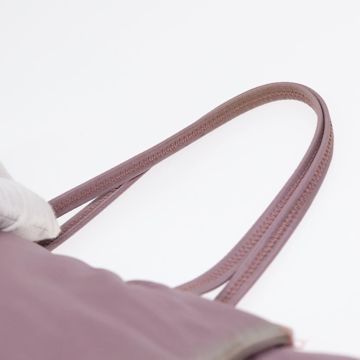 Prada Tessuto Purple Synthetic Handbag (Pre-Owned) Size ONE SIZE - 14 Thumbnail