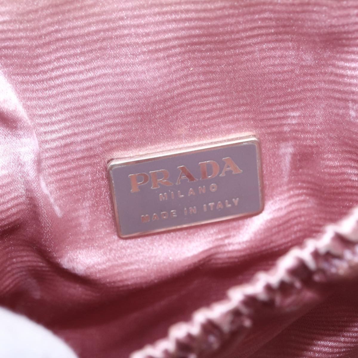 Prada Tessuto Purple Synthetic Handbag (Pre-Owned) Size ONE SIZE - 10 Thumbnail