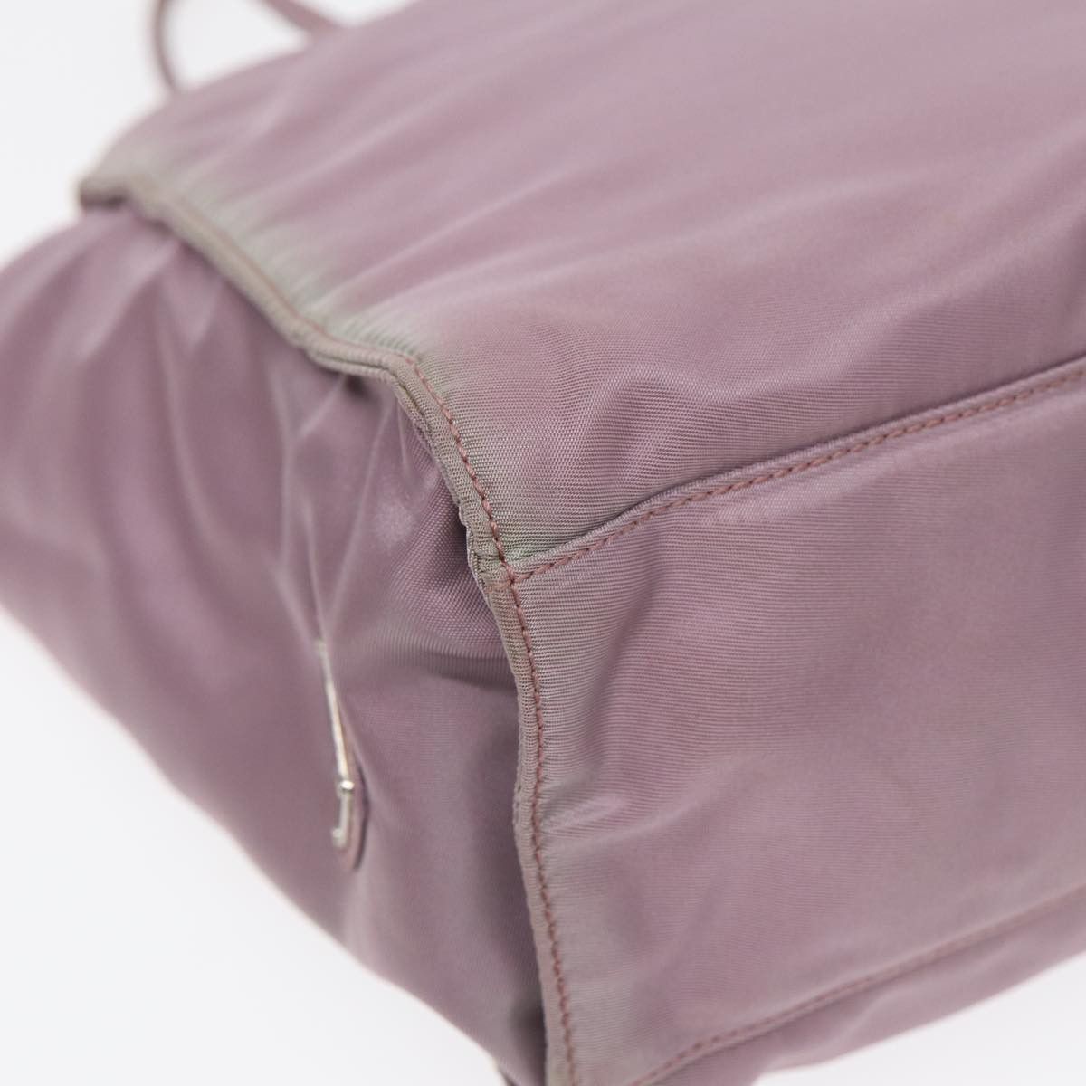 Prada Tessuto Purple Synthetic Handbag (Pre-Owned) Size ONE SIZE - 18 Thumbnail