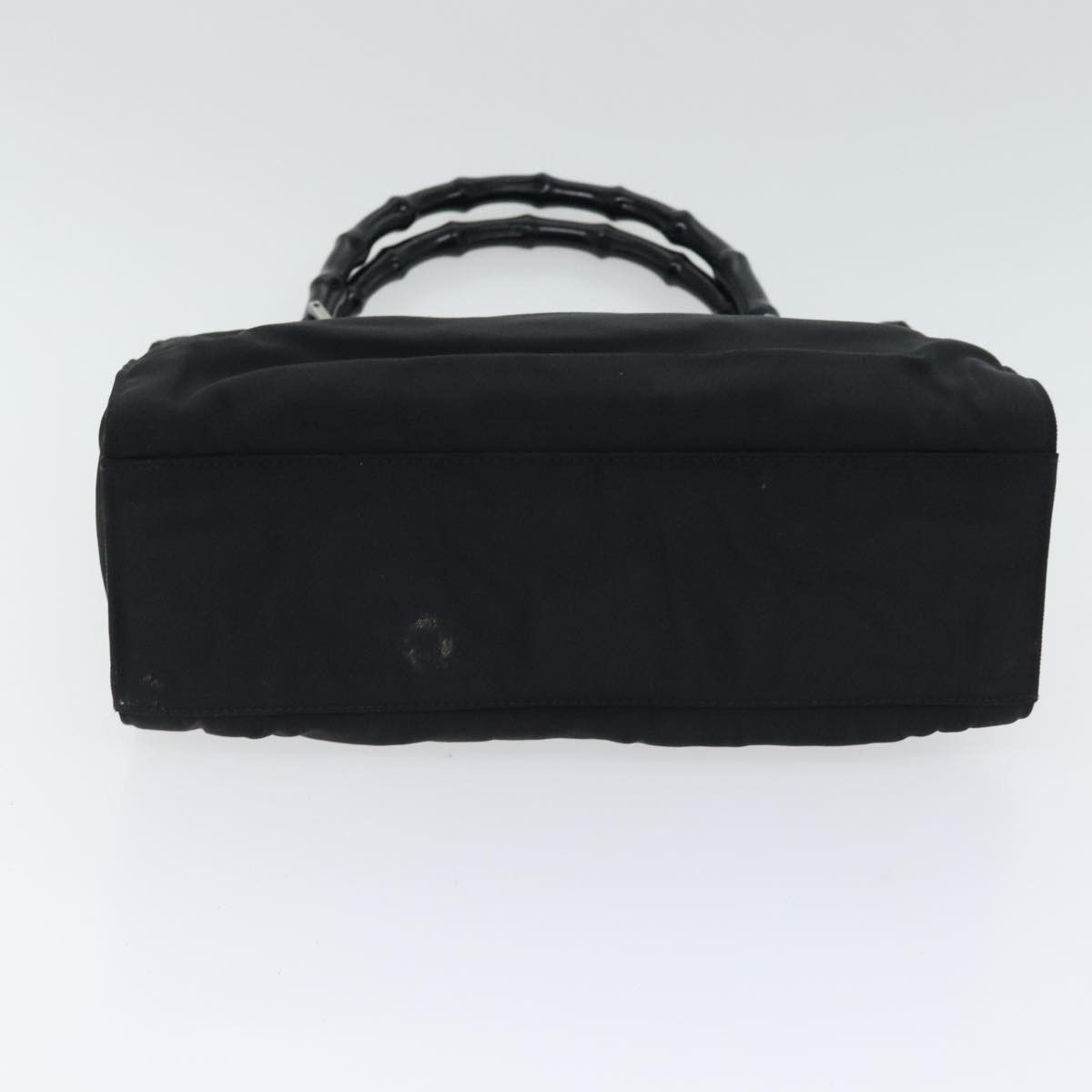 Gucci Bamboo Black Synthetic Handbag (Pre-Owned) Size ONE SIZE - 17 Thumbnail