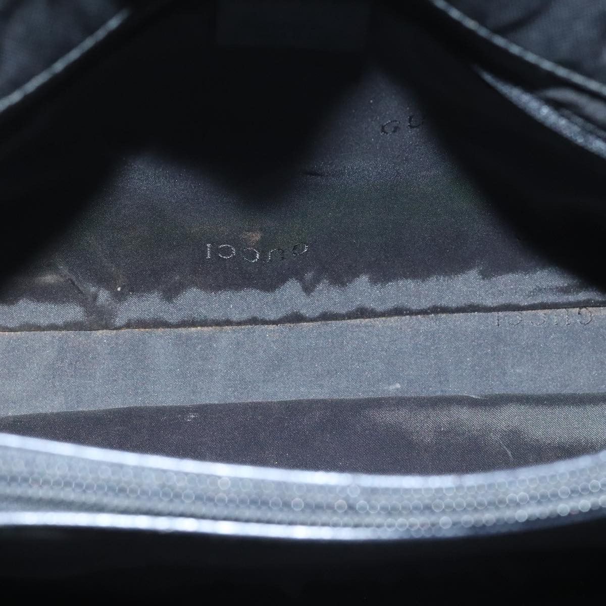 Gucci Bamboo Black Synthetic Handbag (Pre-Owned) Size ONE SIZE - 10 Thumbnail