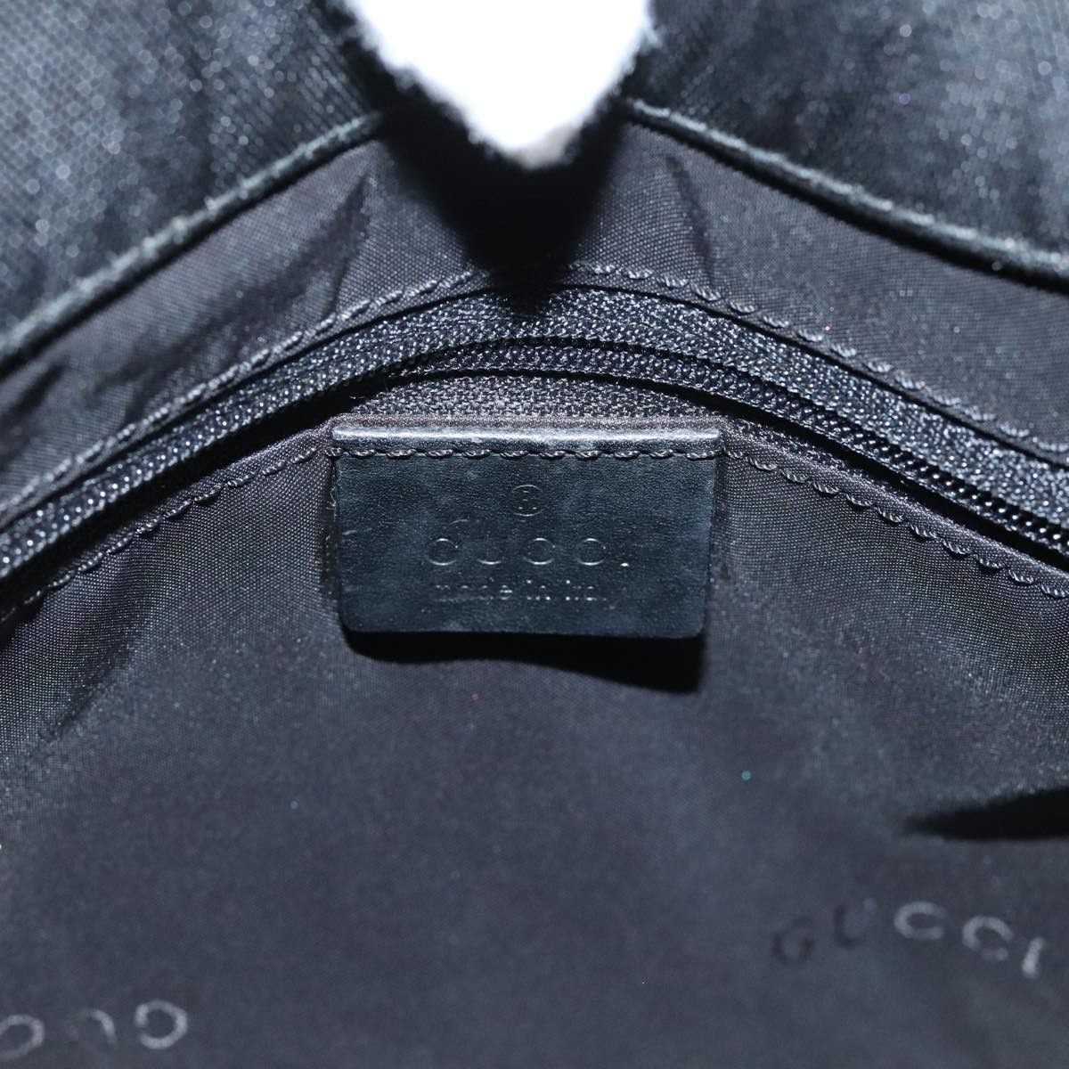 Gucci Bamboo Black Synthetic Handbag (Pre-Owned) Size ONE SIZE - 12 Thumbnail