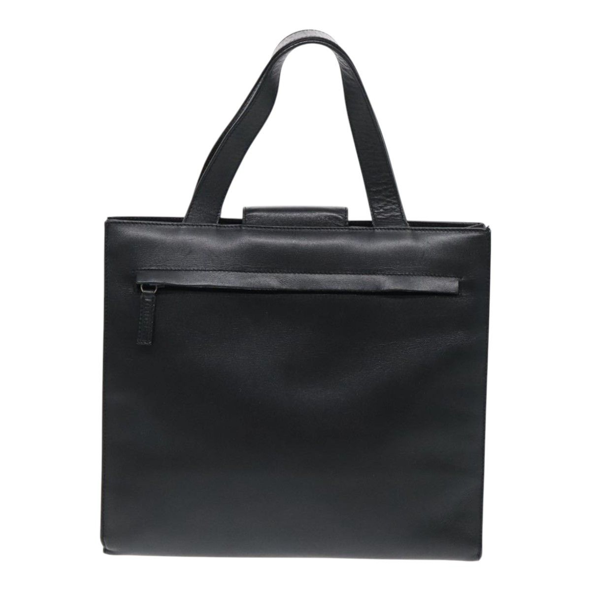 Gucci Black Leather Handbag (Pre-Owned) Size ONE SIZE - 2 Thumbnail