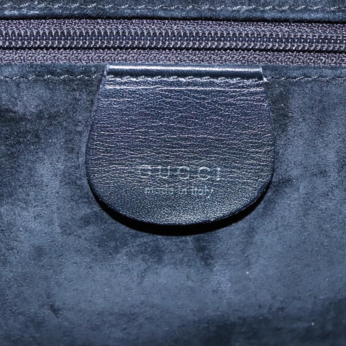 Gucci Black Leather Handbag (Pre-Owned) Size ONE SIZE - 9 Thumbnail