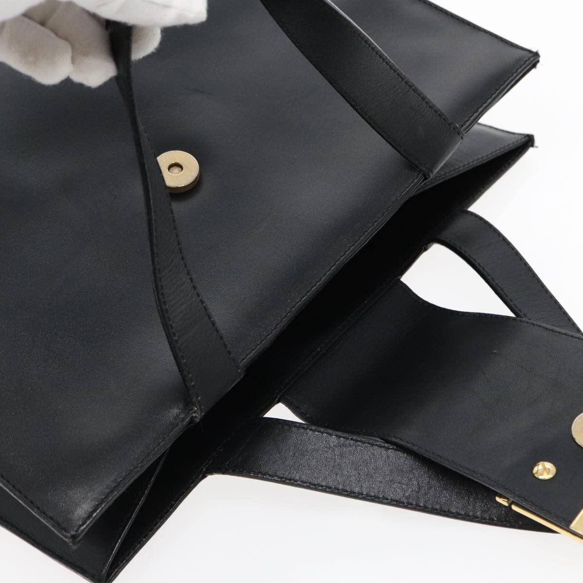 Gucci Black Leather Handbag (Pre-Owned) Size ONE SIZE - 15 Thumbnail
