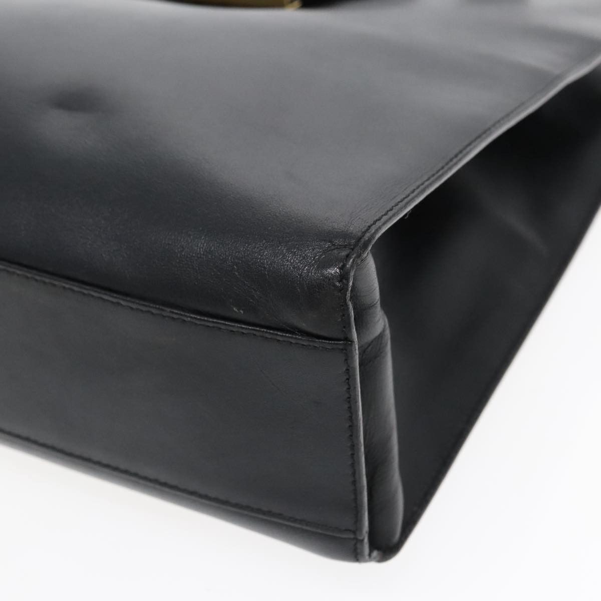 Gucci Black Leather Handbag (Pre-Owned) Size ONE SIZE - 17 Thumbnail