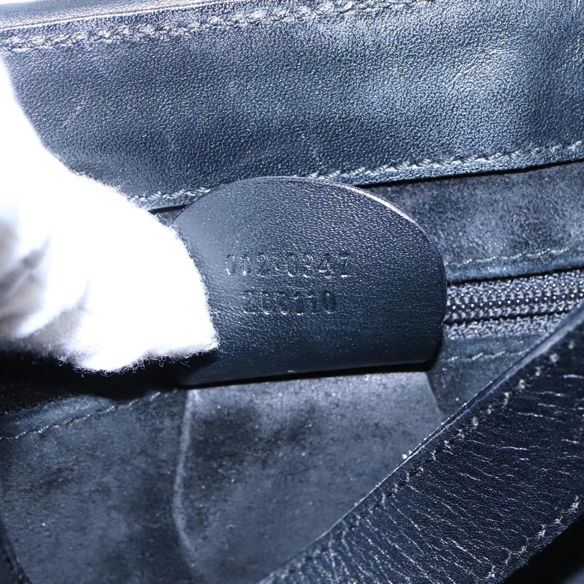 Gucci Black Leather Handbag (Pre-Owned) Size ONE SIZE - 8 Thumbnail