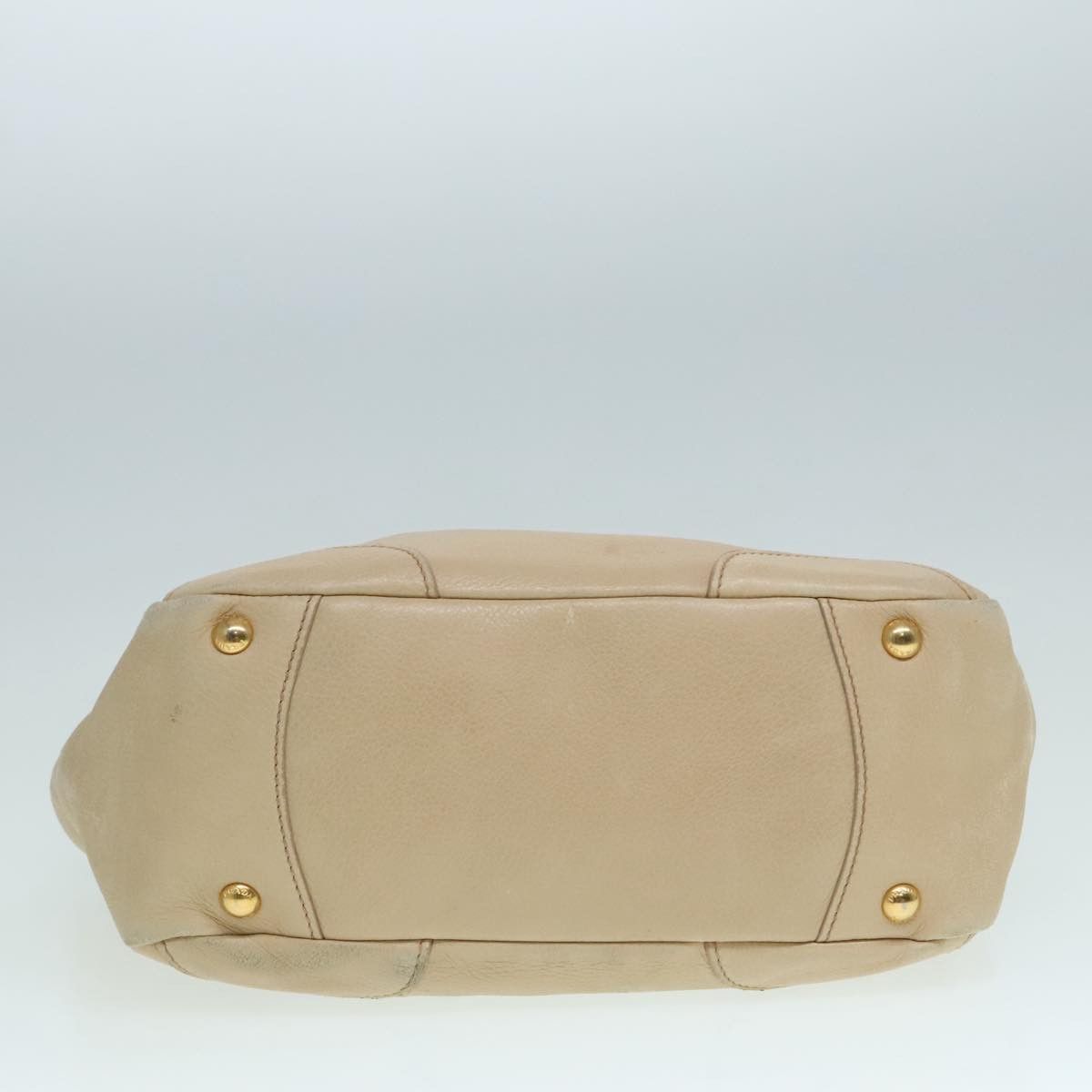 Prada Vitello Beige Leather Tote Bag (Pre-Owned) Size ONE SIZE - 20 Thumbnail