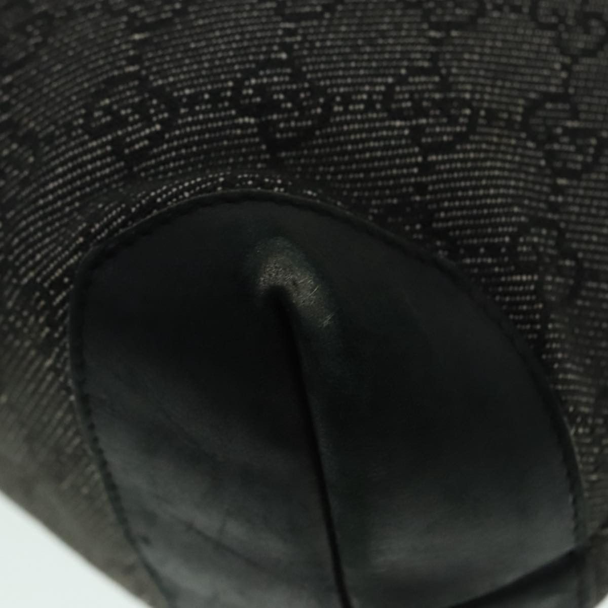 Gucci Black Canvas Shoulder Bag (Pre-Owned) Size ONE SIZE - 18 Thumbnail