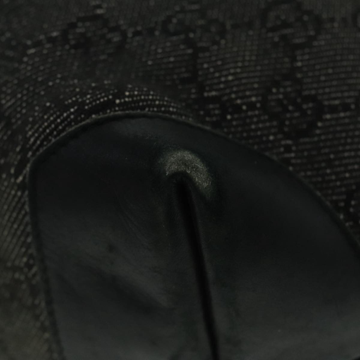 Gucci Black Canvas Shoulder Bag (Pre-Owned) Size ONE SIZE - 5 Thumbnail