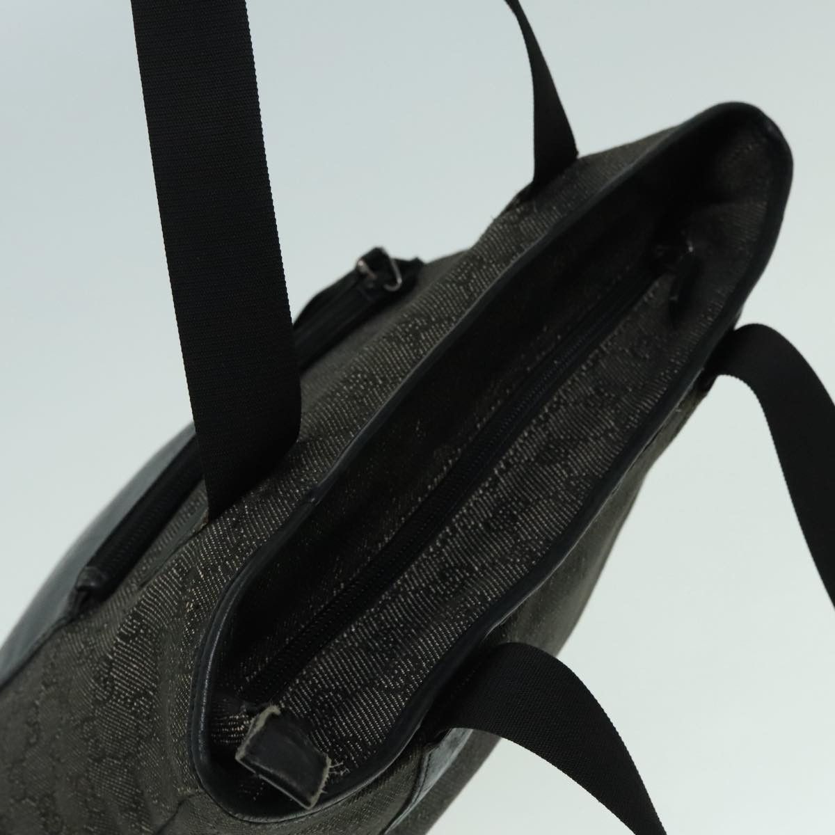 Gucci Black Canvas Shoulder Bag (Pre-Owned) Size ONE SIZE - 13 Thumbnail