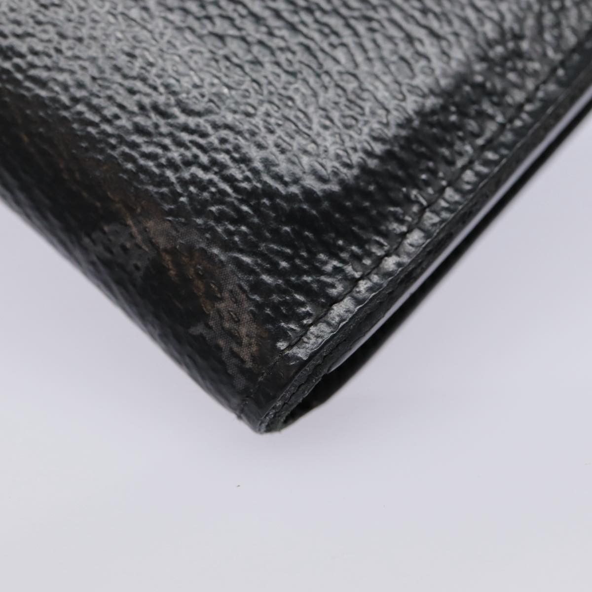 Louis Vuitton Porte Monnaie Jour Black Canvas Wallet (Pre-Owned) Size ONE SIZE - 5 Thumbnail