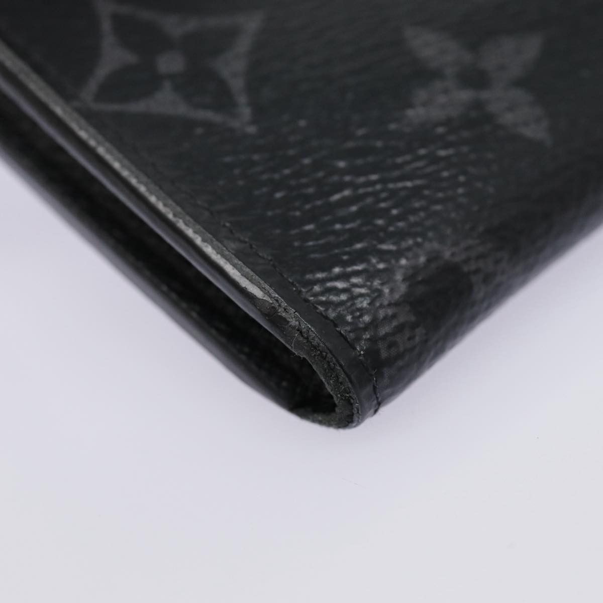 Louis Vuitton Porte Monnaie Jour Black Canvas Wallet (Pre-Owned) Size ONE SIZE - 14 Thumbnail