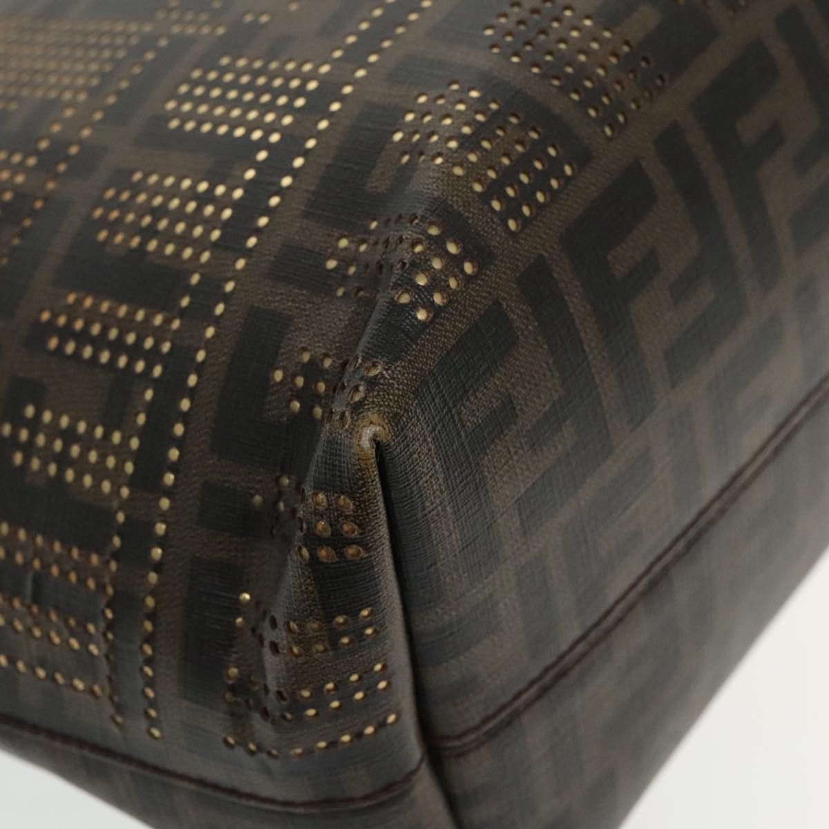 Fendi Roll Bag Brown Canvas Tote Bag (Pre-Owned) Size ONE SIZE - 9 Thumbnail