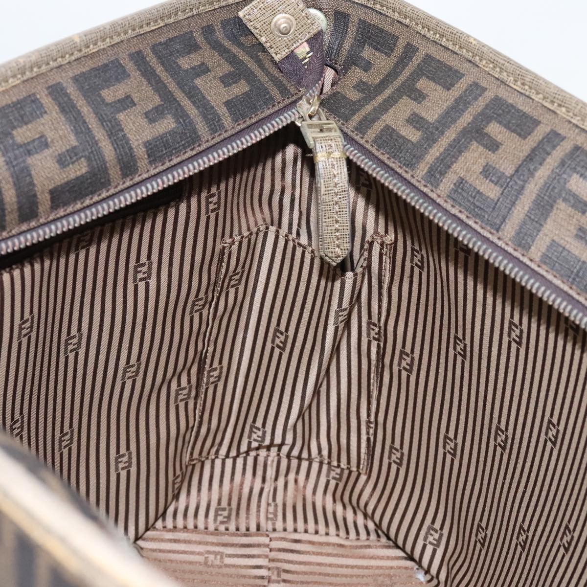 Fendi Roll Bag Brown Canvas Tote Bag (Pre-Owned) Size ONE SIZE - 20 Thumbnail