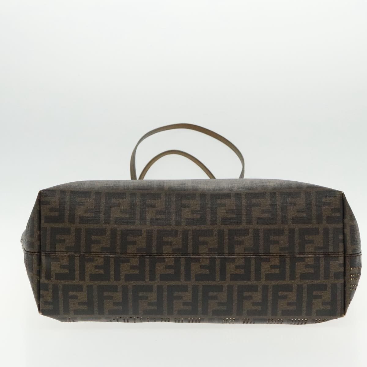 Fendi Roll Bag Brown Canvas Tote Bag (Pre-Owned) Size ONE SIZE - 19 Thumbnail