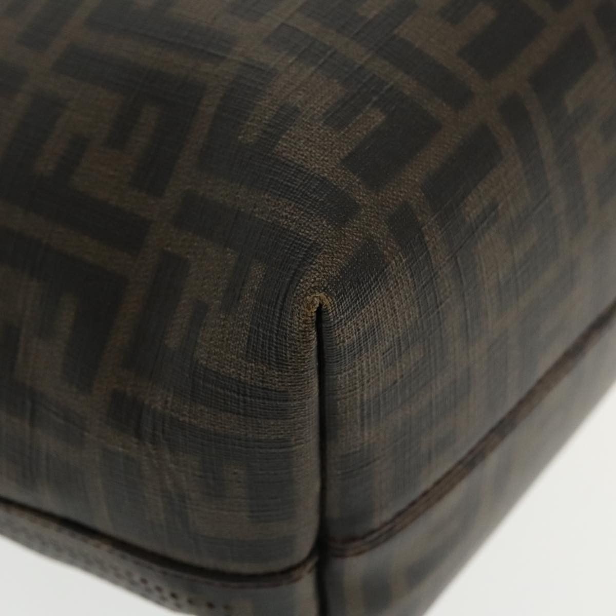 Fendi Roll Bag Brown Canvas Tote Bag (Pre-Owned) Size ONE SIZE - 7 Thumbnail