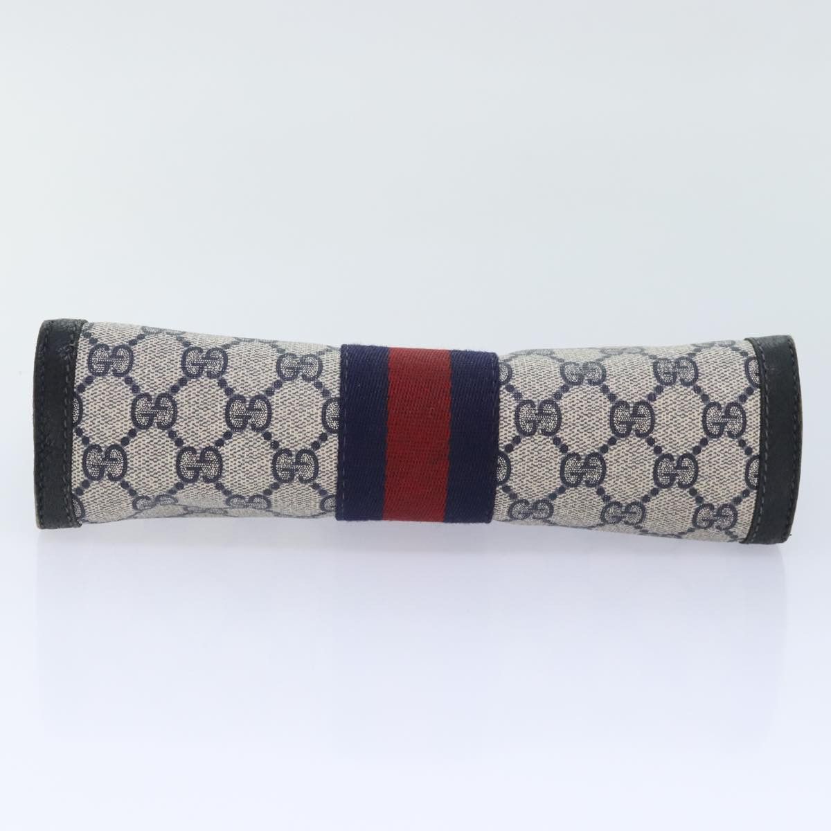 Gucci Navy Canvas Clutch Bag (Pre-Owned) Size ONE SIZE - 14 Thumbnail
