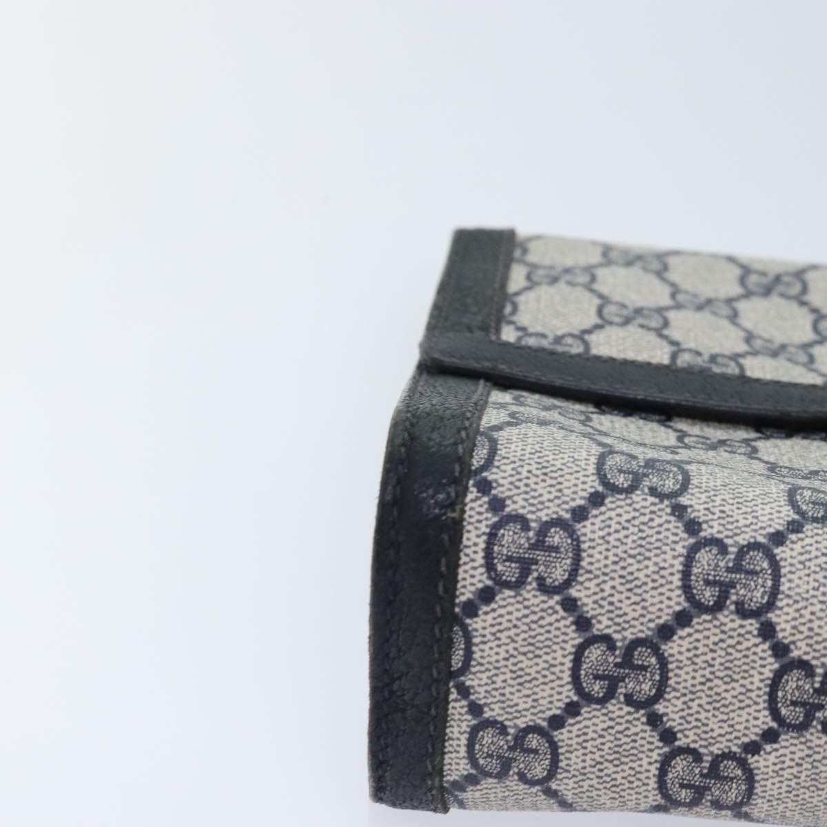 Gucci Navy Canvas Clutch Bag (Pre-Owned) Size ONE SIZE - 5 Thumbnail