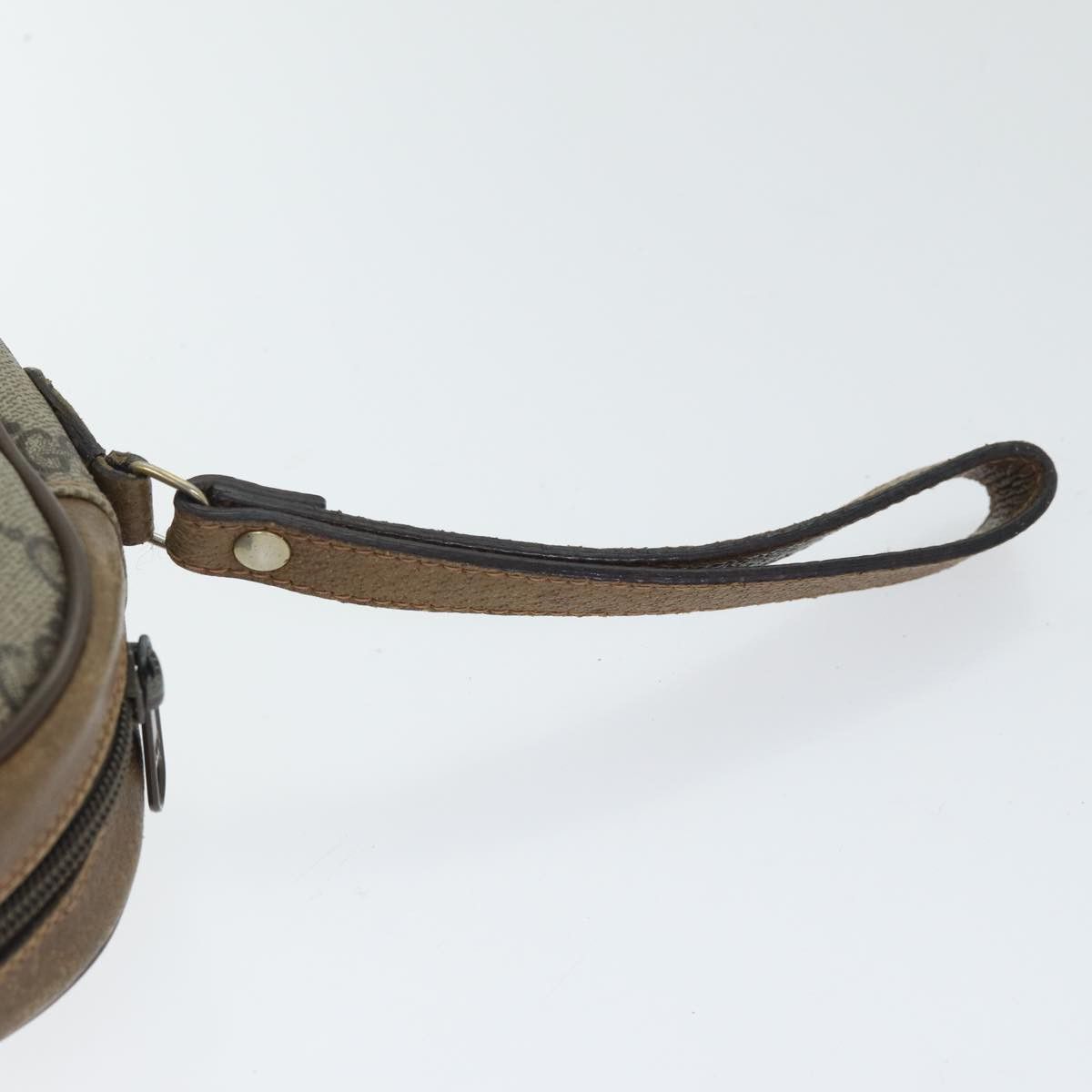 Gucci Sherry Beige Canvas Clutch Bag (Pre-Owned) Size ONE SIZE - 5 Thumbnail