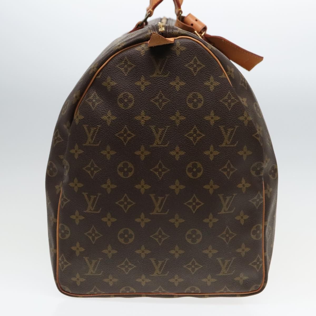 Louis Vuitton Keepall 60 Brown Canvas Travel Bag (Pre-Owned) Size ONE SIZE - 3 Thumbnail