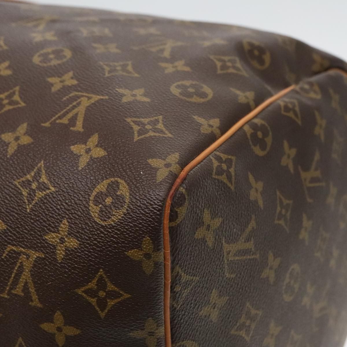 Louis Vuitton Keepall 60 Brown Canvas Travel Bag (Pre-Owned) Size ONE SIZE - 18 Thumbnail